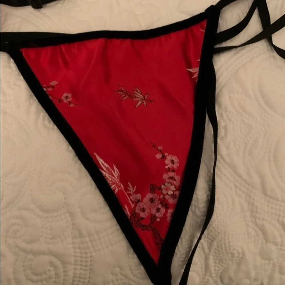 Red Corset NWOT